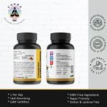 Turmeric Curcumin with BioPerine 95% Curcuminoids 500mg - Black Pepper for Max Absorption, Joint Support - Tumeric Supplement, Vegan Herbal Extract, Non-GMO, 90 Capsules - Image 9