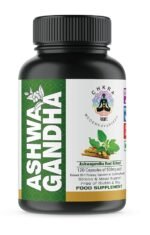 Organic Ashwagandha 1000 mg - 90 Vegan Capsules - Pure Organic Ashwagandha Powder and Root Extract Capsules - Stress Relief, Mood Enhancer