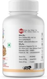 Mushroom Supplement 8 Mushroom Complex - 90 Capsules - Lions Mane, Turkey Tail, Cordyceps, Ganoderma(Reishi), Shitake, Maitake, Chaga, Oyster Mushroom Powder Extract- Immune Support, Brain Boost - Image 3