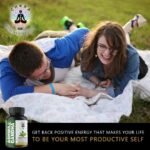 Organic Ashwagandha 1000 mg - 90 Vegan Capsules - Pure Organic Ashwagandha Powder and Root Extract Capsules - Stress Relief, Mood Enhancer - Image 9